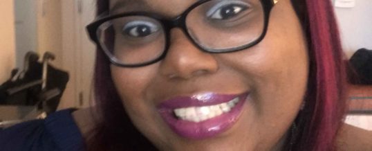 Black, Female, Disabled, Empowerment Poem/Monologue and Painting